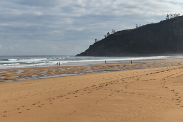 Playa de Rodiles en Villaviciosa, Asturias