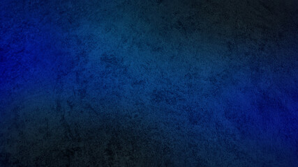 photography of blue gradient wall texture background. colorful blue concrete, stucco or cement background. abstract grungy and bumpy wall background.