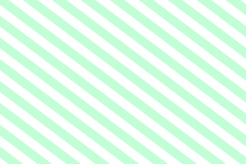 エメラルドグリーンのストライプ柄。斜めのシマシマ模様のベクターファイル。