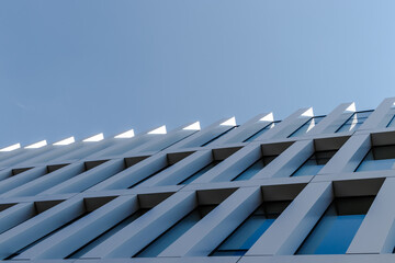 Modern office building. Architectural Elements.