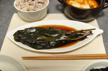 한국 전통 음식 곤드레나물 명이나물
