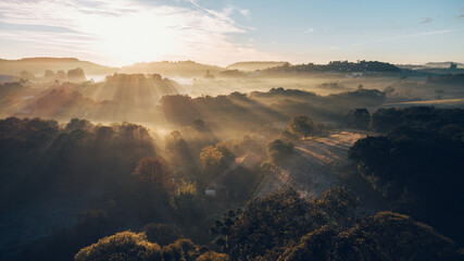 Frio no amanhecer