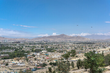 U.S. Army helicopters over Kabul, Afghanistan