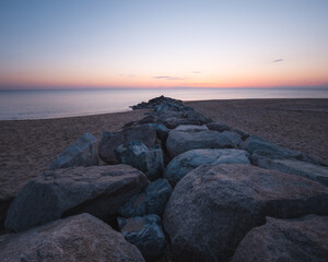 Sunrise on the Beach, Plum Island Massachusetts