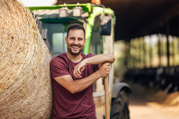 Adult man, resting from a busy day.