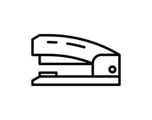 Stapler icon. isolated on white background. Flat design