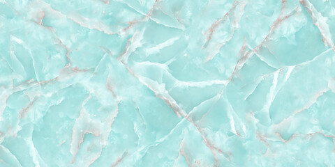 Real natural onyx marble stone and surface background, Krystal clear marble, Aqua and light green...