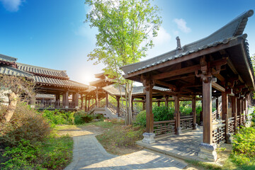 Qin and Han ancient city park, Guizhou, China.