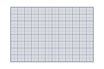 Millimeter graph paper grid. Abstract squared background. Geometric pattern for school, technical engineering line scale measurement. Lined blank for education isolated on transparent background