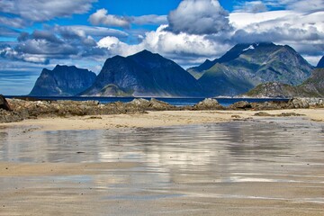 Lofoten Archipelago in Norway