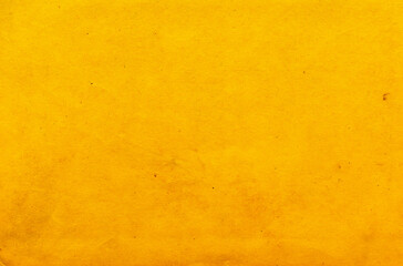 Yellow craft paper paper background