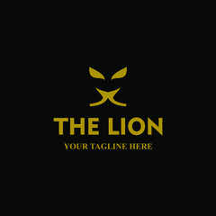 Simple lion logo