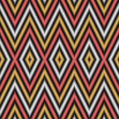 Traditional textile pattern, ethnic pattern on black background, ikat pattern 