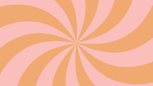 animated spiral background. sunburst animation texture. abstract motion graphics. retro sunburst background. radial background rotation


