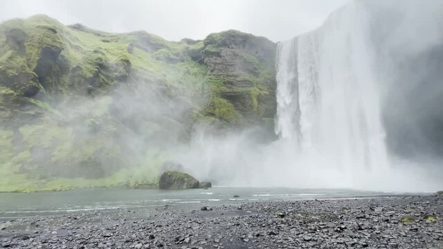 Paysage islandais - Cascade