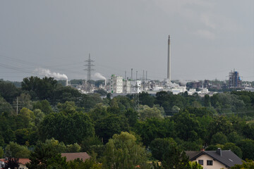 Obraz premium industriegebiet worms