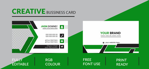 Creative & Clean Business Card