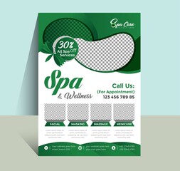 Spa Flyer Template design new