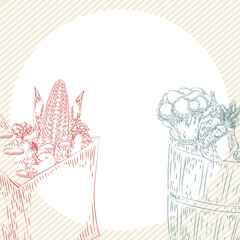 fresh supermarket products