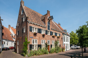 Fototapeta na wymiar Nieuweweg Amersfoort, Utrecht Province, The Netherlands