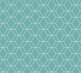 Seamless geometric vector linear patterns on a colored background. Modern illustrations for wallpapers, flyers, covers, banners, minimalistic ornaments, backgrounds.