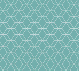 Seamless geometric vector linear patterns on a colored background. Modern illustrations for wallpapers, flyers, covers, banners, minimalistic ornaments, backgrounds.