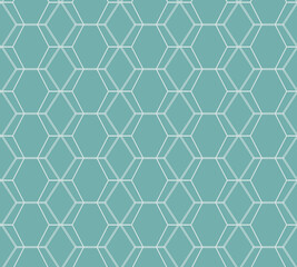 Seamless geometric vector linear patterns on a colored background. Modern illustrations for wallpapers, flyers, covers, banners, minimalistic ornaments, backgrounds.