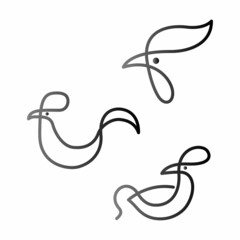 Chicken Animal Logo or Icon