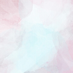 Obraz premium Delicate gradient from watercolor. Purple, blue, yellow, pink, green. Template for flyer design, presentation, booklet, website, mobile offer, postcard, fabric, interior design, wallpaper, wall.