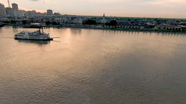 Iconic New Orleans Riverfront