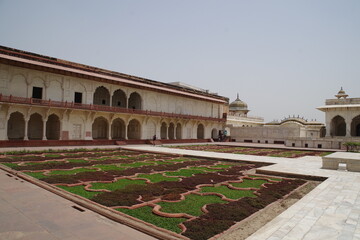 インド　世界遺産アグラ城塞