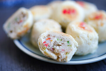Chinese dessert shortbread，delicious dried pies