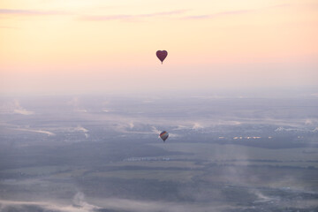 paraglider in the sky