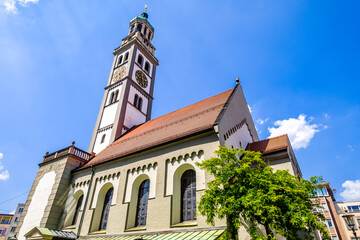 Fototapeta na wymiar old town of Augsburg - Bavaria