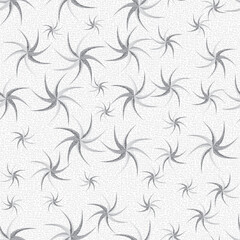 Abstract background. Seamless pattern with spiral stars