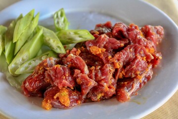 アジアで食べた謎の肉