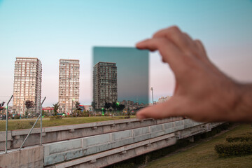 how to nd filter affect the to an image, the image shows to nd filter effect during twilight.
