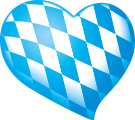 Herz Button Bayern