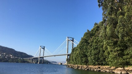 Puente de Rande en Vigo, Galicia