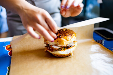 packing pork belly burger III