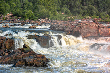 Great Falls Park. A small National Park Service site in Virginia, United States.  - Powered by Adobe