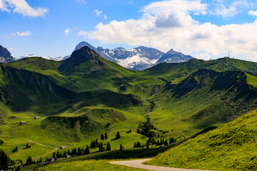 Fototapeta na wymiar Adelboden mountains II