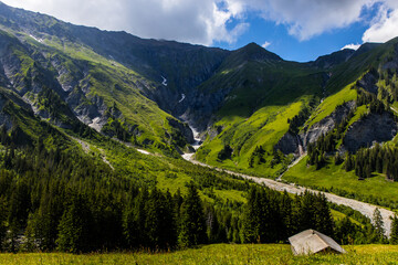 Fototapeta na wymiar Adelboden mountains XI
