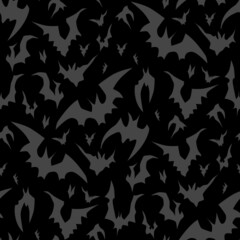 Halloween celebration seamless pattern