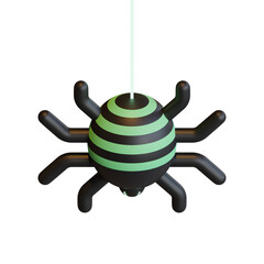 Halloween Bat 3D Rendering Illustration Element