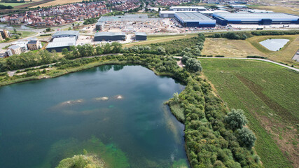 Most beautiful aerial view of England, Drone footage