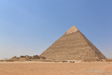 Fototapeta na wymiar Pyramid of Khafre, Egypt