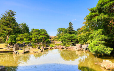 Fototapeta na wymiar 京都、桂離宮の庭園
