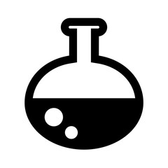 Potion Glyph Icon Vector