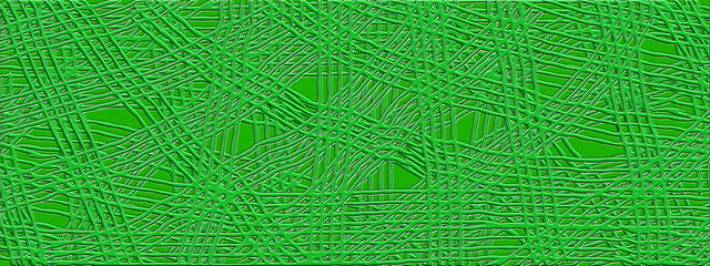 Green wall illustration with embossed irregular web, perfect for your art background

